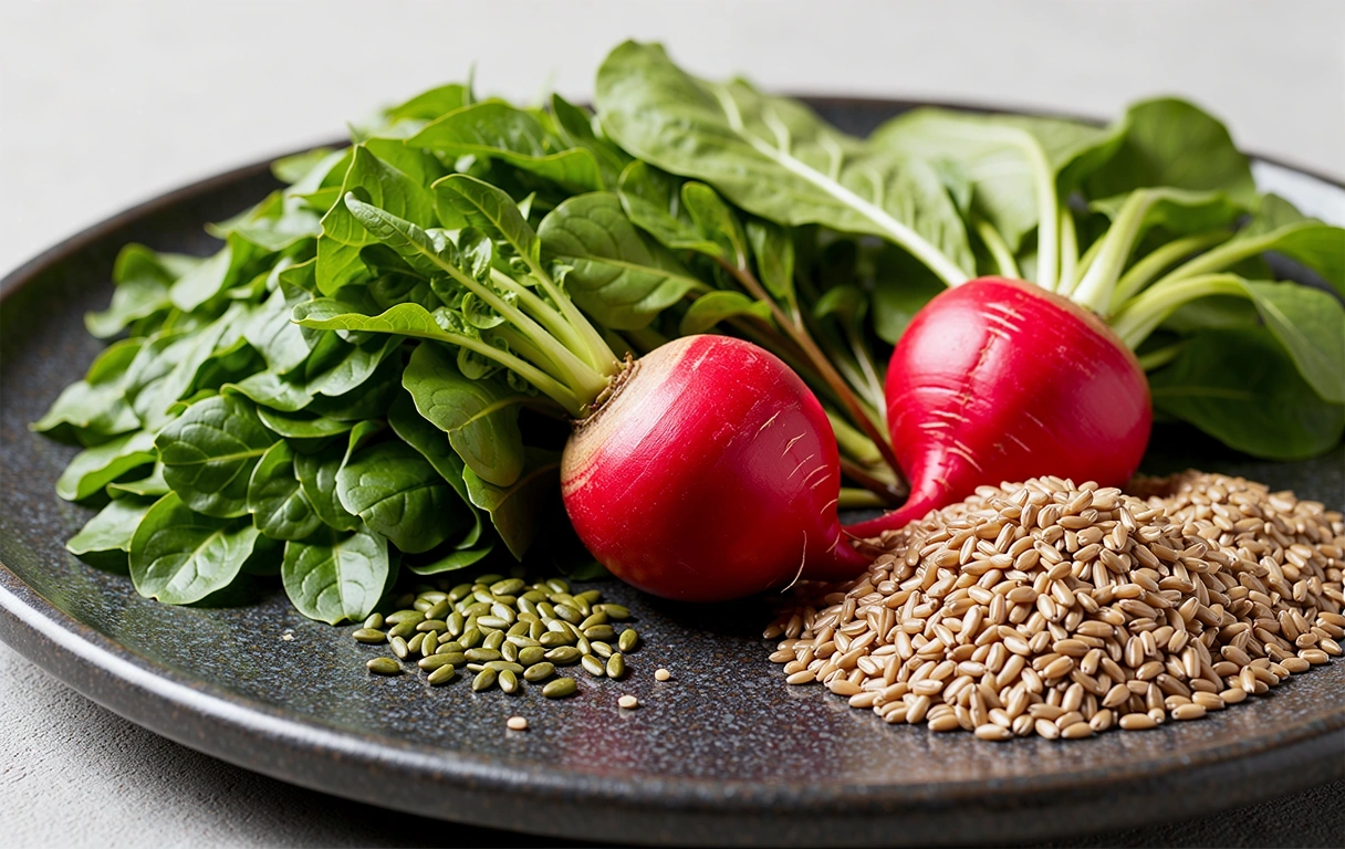 Frisk och näringsrik mat